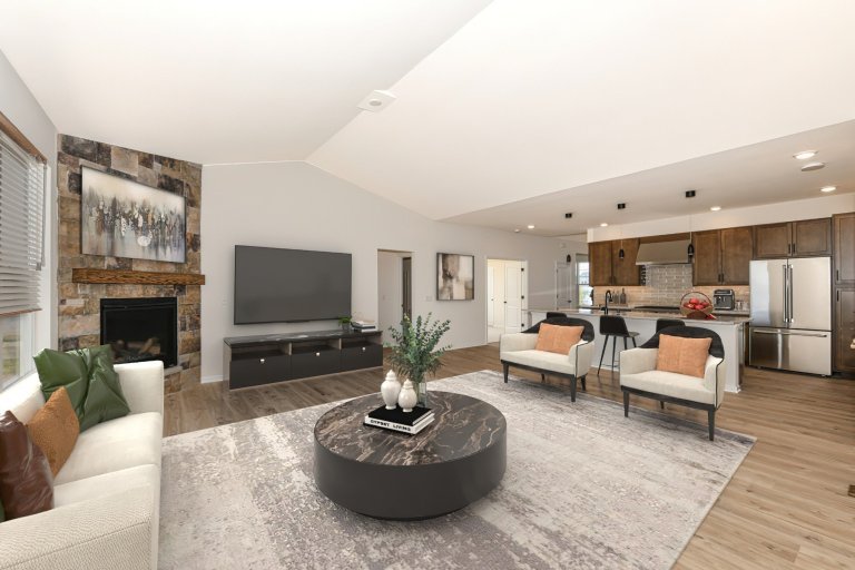 Photo has been virtually staged